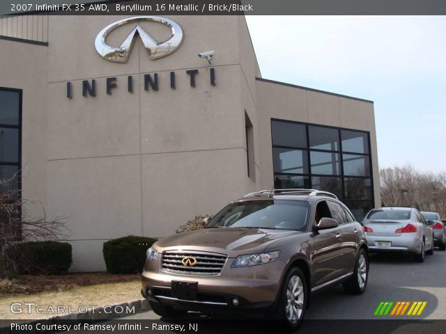 2007 Infiniti FX 35 AWD in Beryllium 16 Metallic
