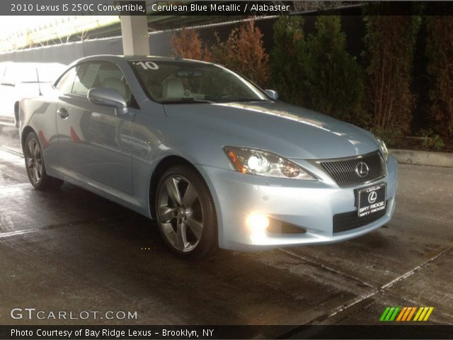 2010 Lexus IS 250C Convertible in Cerulean Blue Metallic