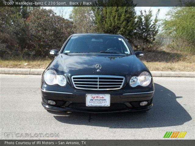 2007 Mercedes-Benz C 230 Sport in Black