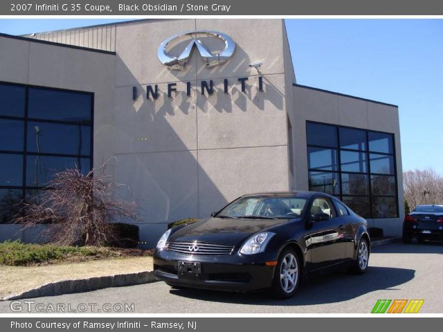 2007 Infiniti G 35 Coupe in Black Obsidian