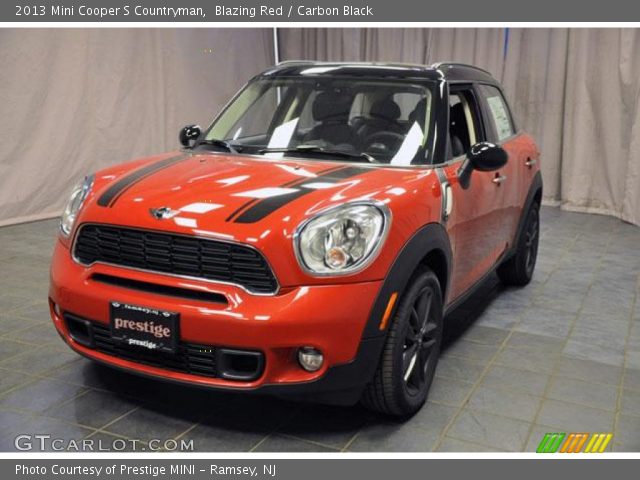2013 Mini Cooper S Countryman in Blazing Red