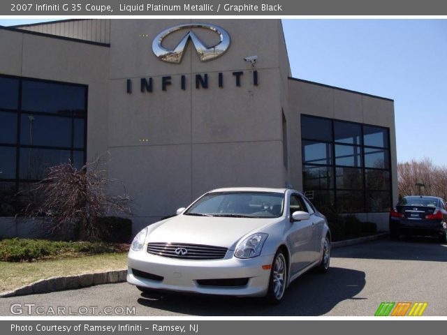 2007 Infiniti G 35 Coupe in Liquid Platinum Metallic