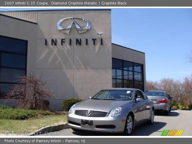2007 Infiniti G 35 Coupe in Diamond Graphite Metallic