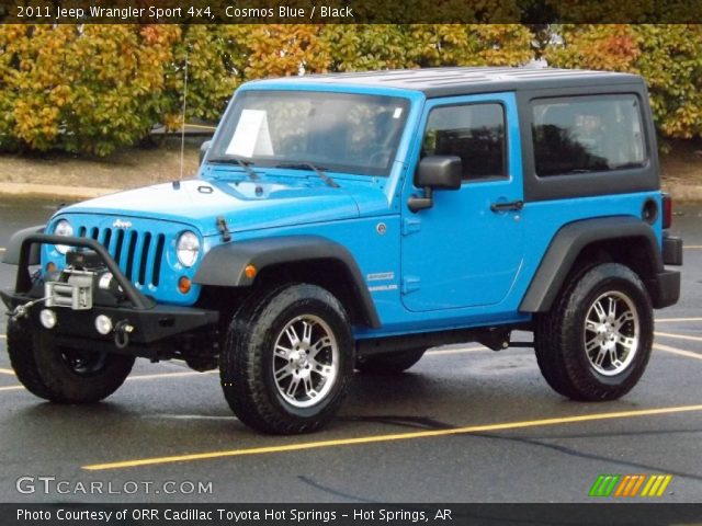2011 Jeep Wrangler Sport 4x4 in Cosmos Blue