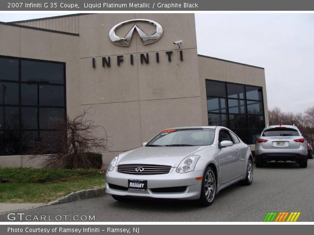 2007 Infiniti G 35 Coupe in Liquid Platinum Metallic