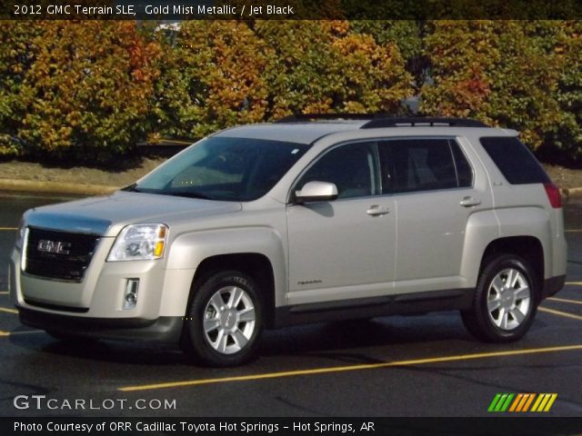 2012 GMC Terrain SLE in Gold Mist Metallic