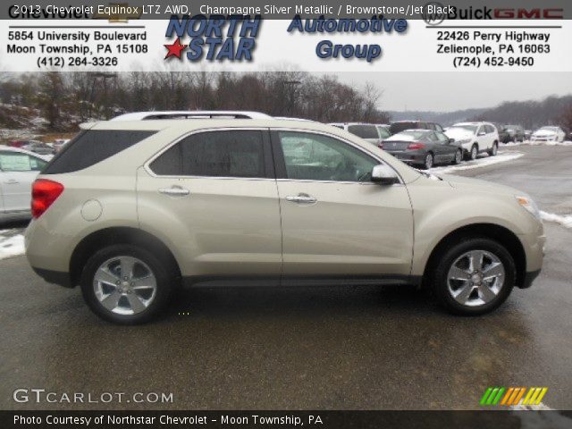 2013 Chevrolet Equinox LTZ AWD in Champagne Silver Metallic