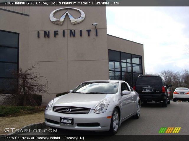 2007 Infiniti G 35 Coupe in Liquid Platinum Metallic