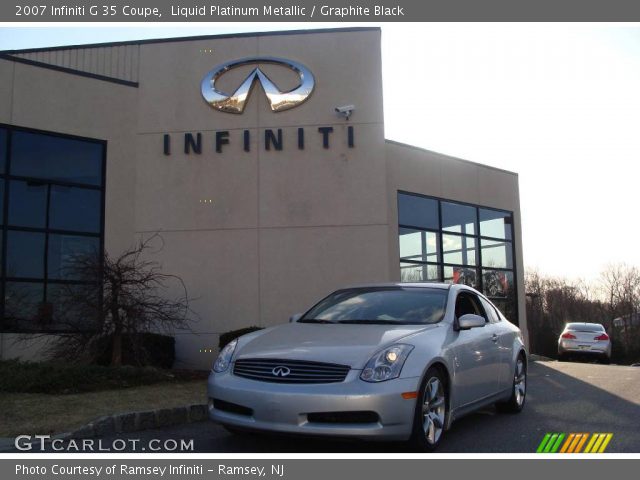 2007 Infiniti G 35 Coupe in Liquid Platinum Metallic