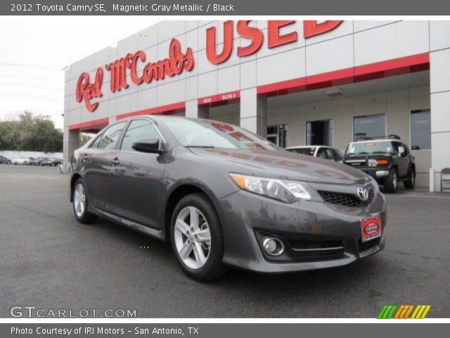 2012 Toyota Camry SE in Magnetic Gray Metallic