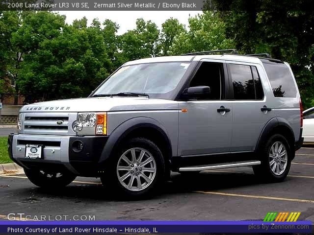 2008 Land Rover LR3 V8 SE in Zermatt Silver Metallic