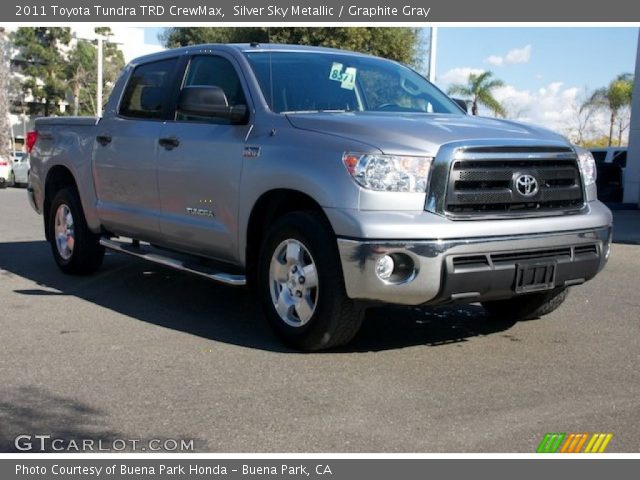 2011 Toyota Tundra TRD CrewMax in Silver Sky Metallic