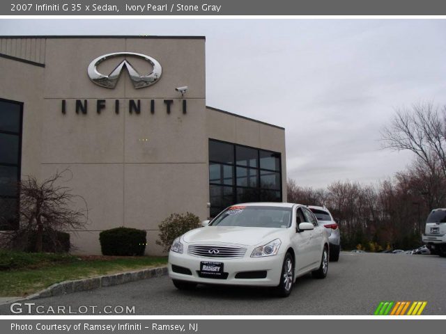 2007 Infiniti G 35 x Sedan in Ivory Pearl