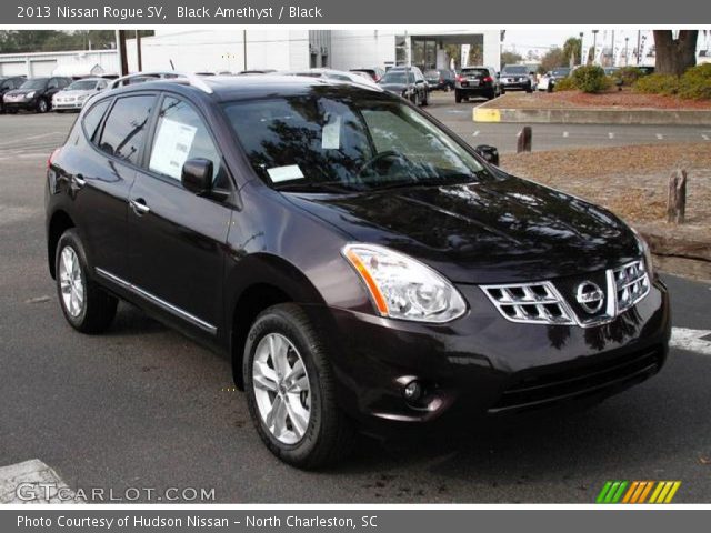 2013 Nissan Rogue SV in Black Amethyst