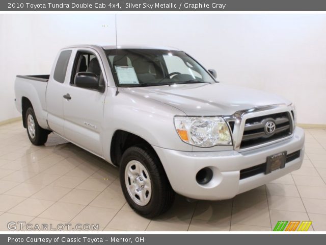 2010 Toyota Tundra Double Cab 4x4 in Silver Sky Metallic
