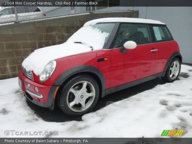 2004 Mini Cooper Hardtop in Chili Red