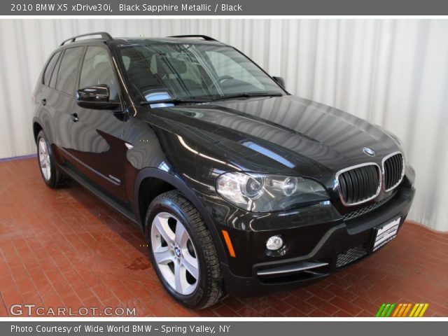 2010 BMW X5 xDrive30i in Black Sapphire Metallic