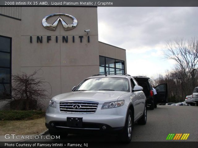 2008 Infiniti FX 35 AWD in Liquid Platinum Metallic