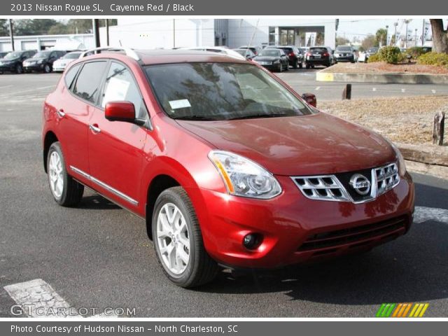 2013 Nissan Rogue SL in Cayenne Red