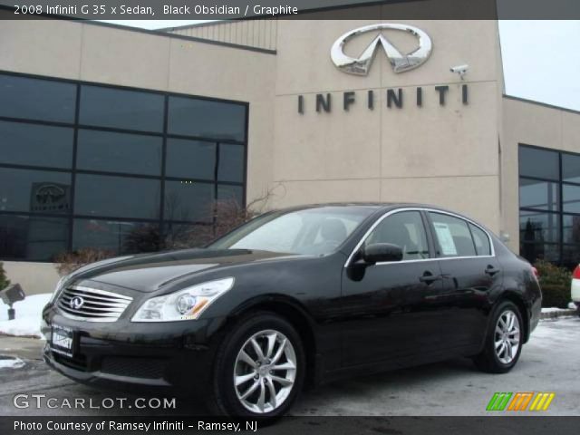 2008 Infiniti G 35 x Sedan in Black Obsidian