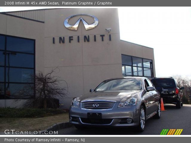2008 Infiniti M 45x AWD Sedan in Platinum Graphite
