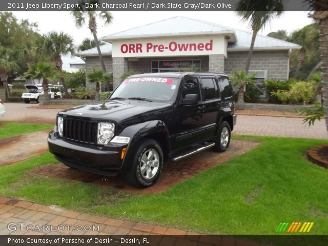 2011 Jeep Liberty Sport in Dark Charcoal Pearl