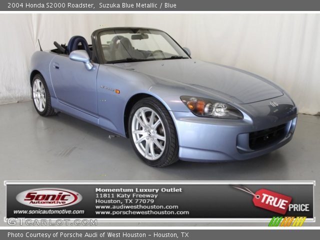 2004 Honda S2000 Roadster in Suzuka Blue Metallic