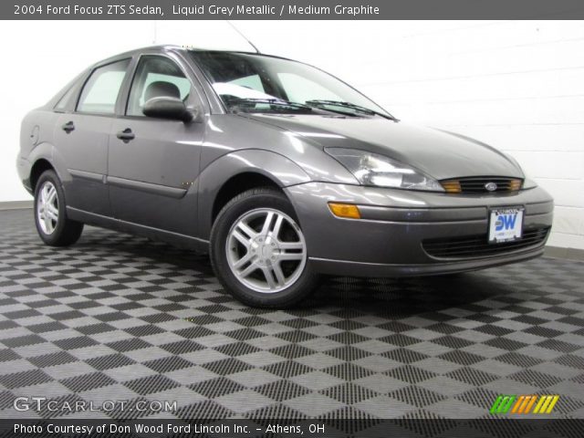 2004 Ford Focus ZTS Sedan in Liquid Grey Metallic