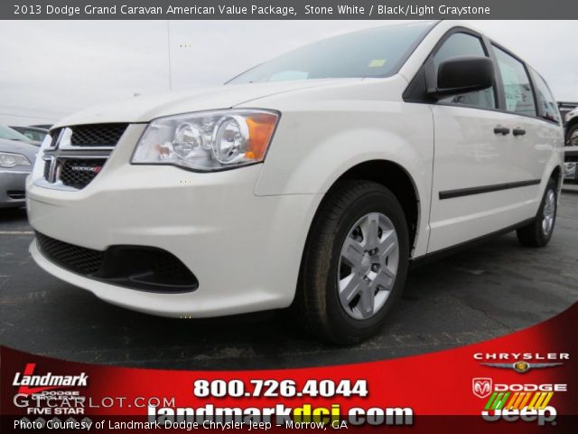 2013 Dodge Grand Caravan American Value Package in Stone White