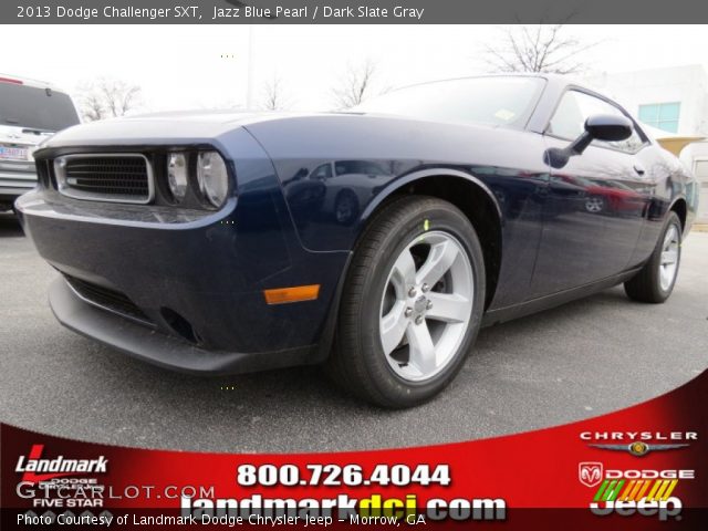 2013 Dodge Challenger SXT in Jazz Blue Pearl