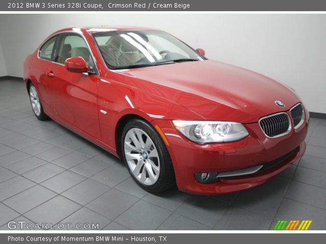 2012 BMW 3 Series 328i Coupe in Crimson Red
