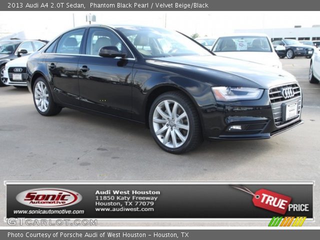 2013 Audi A4 2.0T Sedan in Phantom Black Pearl