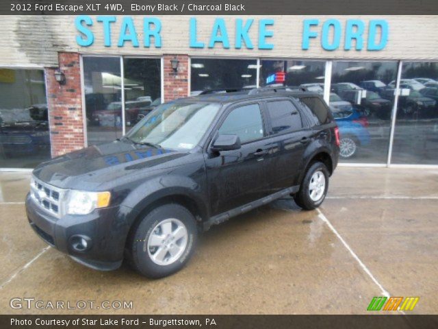 2012 Ford Escape XLT 4WD in Ebony Black