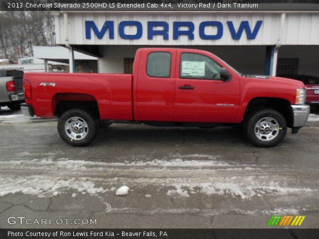 2013 Chevrolet Silverado 2500HD LS Extended Cab 4x4 in Victory Red