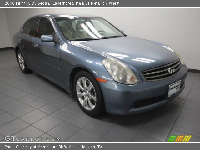 2006 Infiniti G 35 Sedan in Lakeshore Slate Blue Metallic