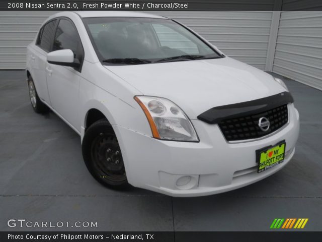 2008 Nissan Sentra 2.0 in Fresh Powder White