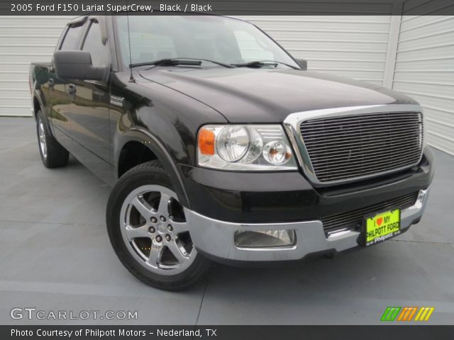 2005 Ford F150 Lariat SuperCrew in Black