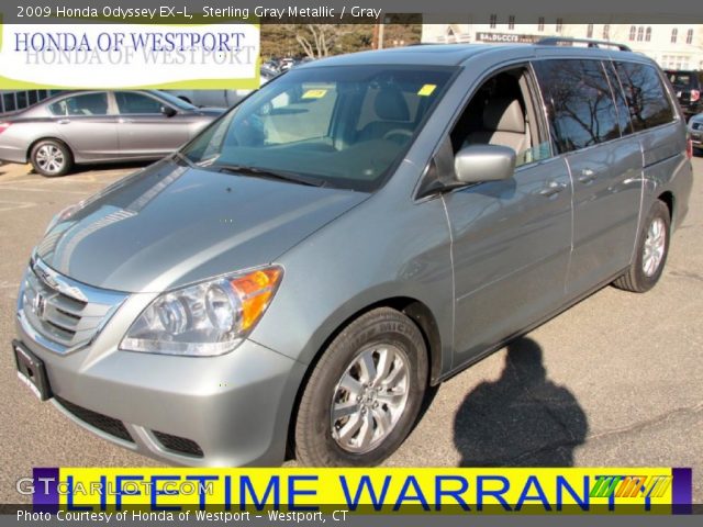 2009 Honda Odyssey EX-L in Sterling Gray Metallic