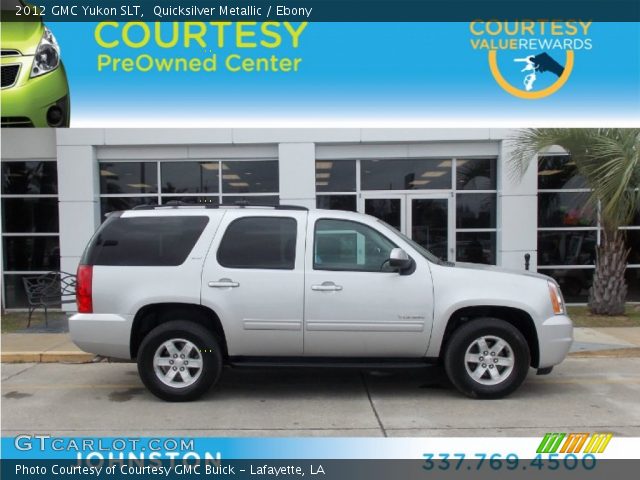 2012 GMC Yukon SLT in Quicksilver Metallic