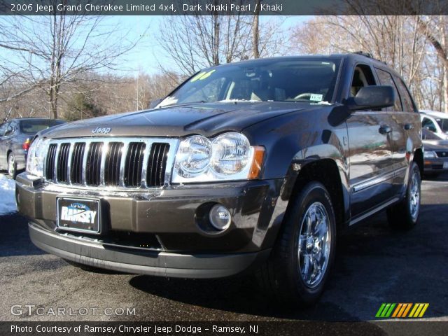 2006 Jeep Grand Cherokee Limited 4x4 in Dark Khaki Pearl