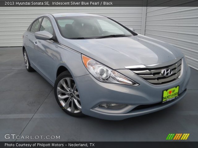 2013 Hyundai Sonata SE in Iridescent Silver Blue Pearl