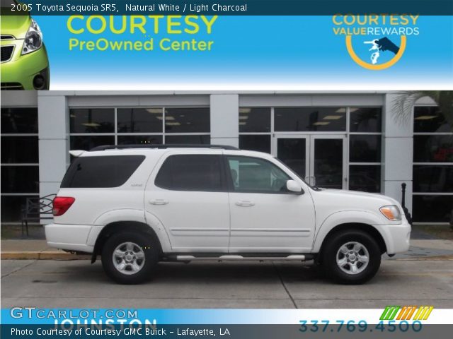 2005 Toyota Sequoia SR5 in Natural White