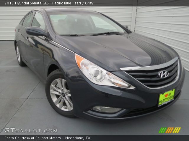 2013 Hyundai Sonata GLS in Pacific Blue Pearl