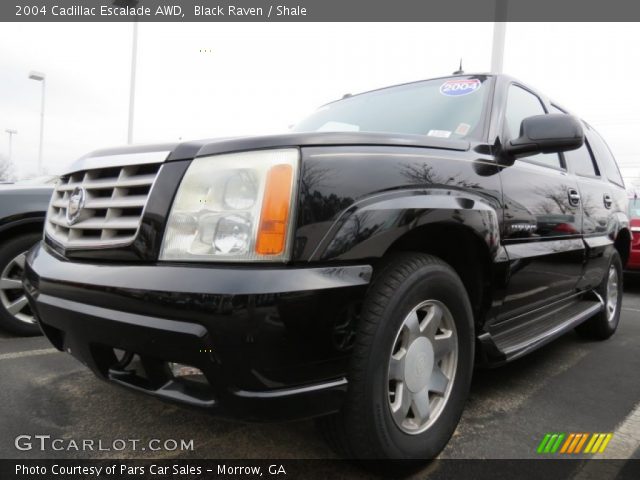 2004 Cadillac Escalade AWD in Black Raven