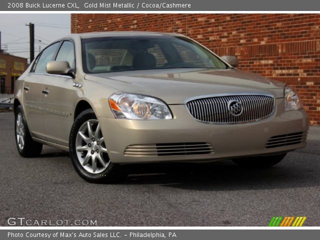 2008 Buick Lucerne CXL in Gold Mist Metallic