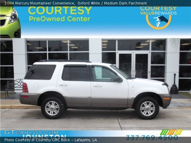 2004 Mercury Mountaineer Convenience in Oxford White