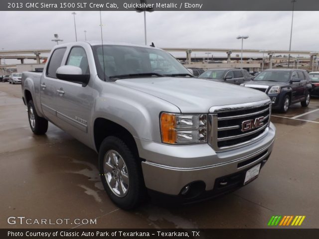 2013 GMC Sierra 1500 SLT Crew Cab in Quicksilver Metallic