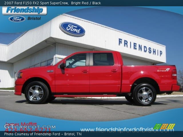 2007 Ford F150 FX2 Sport SuperCrew in Bright Red
