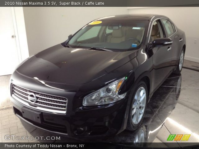 2010 Nissan Maxima 3.5 SV in Super Black
