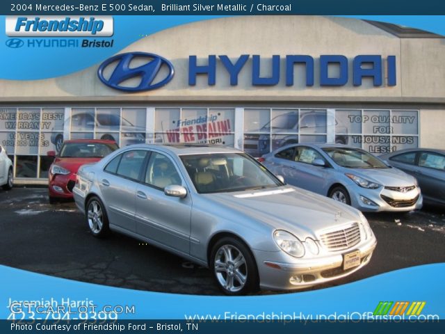 2004 Mercedes-Benz E 500 Sedan in Brilliant Silver Metallic
